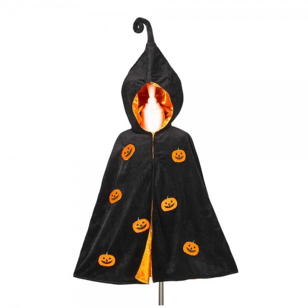 Cape - Halloween Pumpkin - 4-8 years, 104-128 cm - Souza