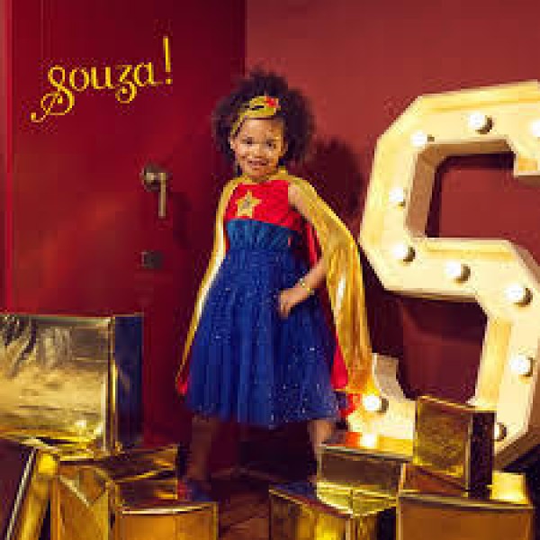 Dress and Cape - Super Hero Girl - Souza