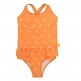 Ολόσωμο μαγιό "Orange Hearts" 4-6 ετών - Swim Essentials 