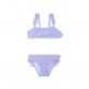 Μπικίνι μαγιό με προστασία UPF50+ "Lila leopard" - Swim Essentials