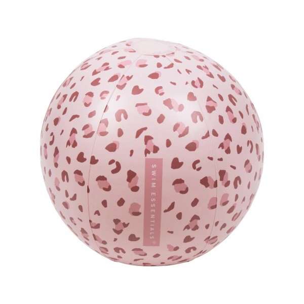 Swim Essentials- Φουσκωτή μπάλα Ø51εκ. - "Old Pink Leopard"
