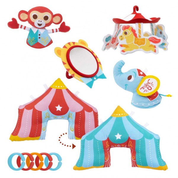 Βρεφικό Γυμναστήριο 3 σε 1 - Gymotion Circus Playland - Yookidoo