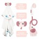 Elephant Baby Shower Bath Set - Pink - Yookidoo