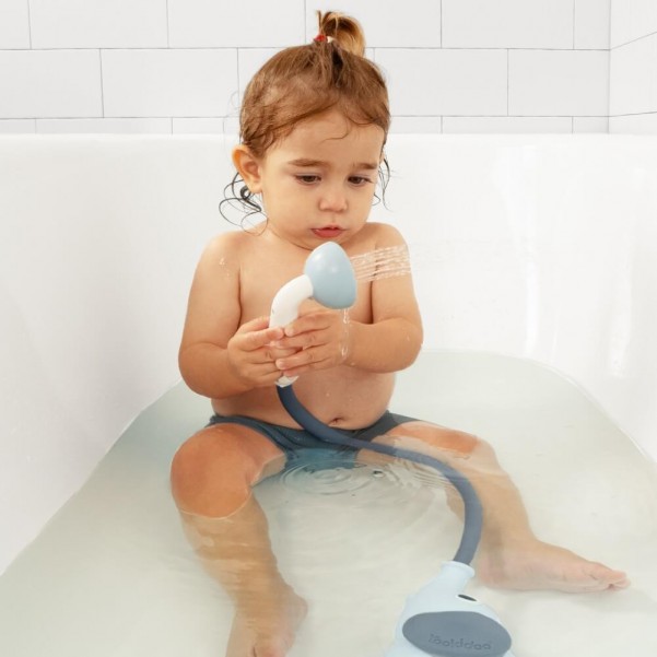 Elephant Baby Shower Bath Set - Blue - Yookidoo