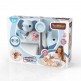 Elephant Baby Shower Bath Set - Blue - Yookidoo
