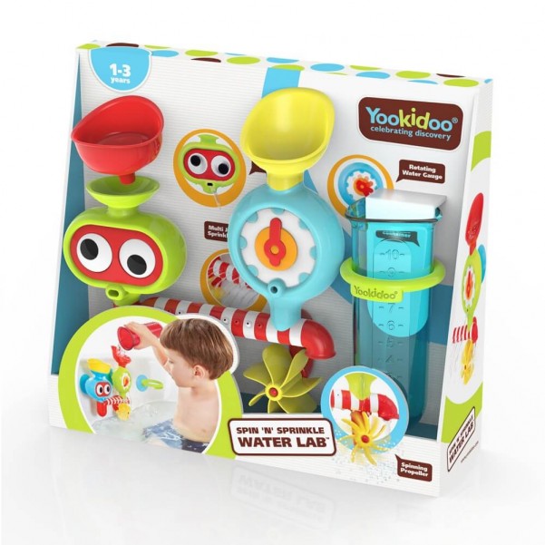 Spin 'N' Sprinkle Water Lab - Yookidoo