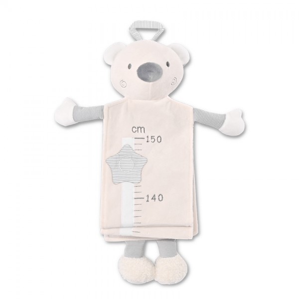 Αναστημόμετρο τοίχου (εως 150εκ) - Natural Bear Beige - Lorelli