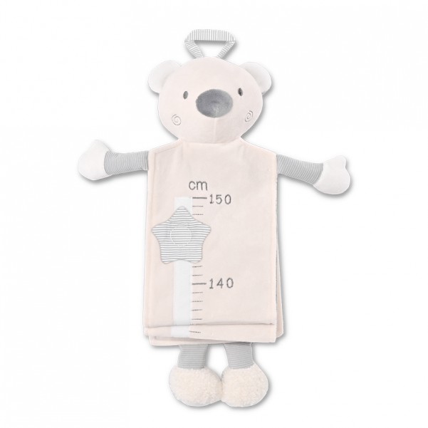 Αναστημόμετρο τοίχου (εως 150εκ) - Natural Bear Beige - Lorelli