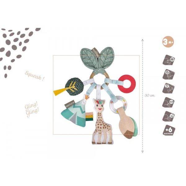 Sophie la girafe- Παιχνίδια δραστηριοτήτων σε κρίκο